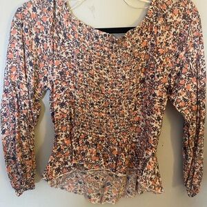 Floral Women's Top - Multicolor